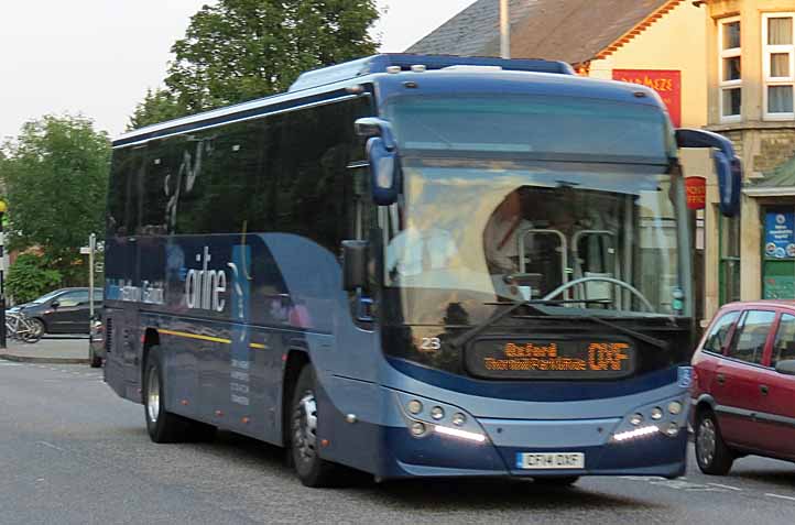 Oxford airline Volvo B11R Plaxton Panther 23